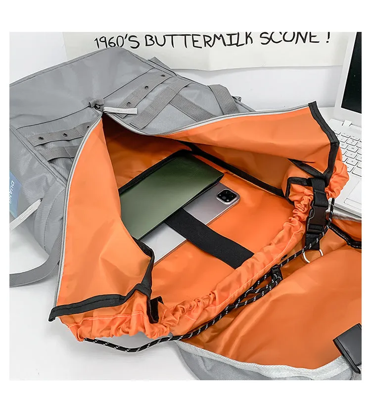 Backpack Students Hiking, Style - Trendy Everyday Black & Bundle deal for Reliable delivery Street Use Capacity Large