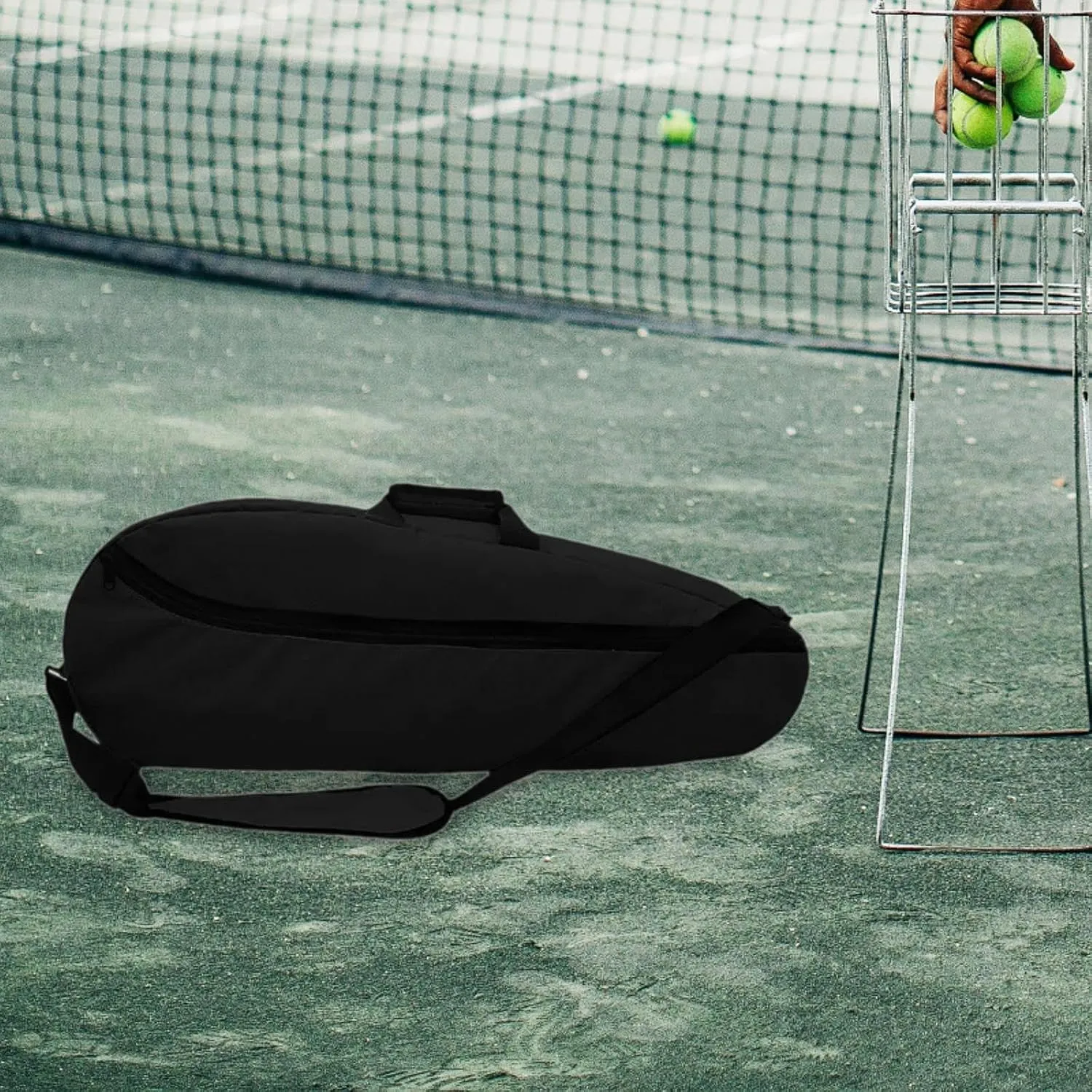 Badminton Racket Bag Badminton Sports Backpack with Shoe Compartment Racquet Carrying Bag for Competitions Pickleball Racket