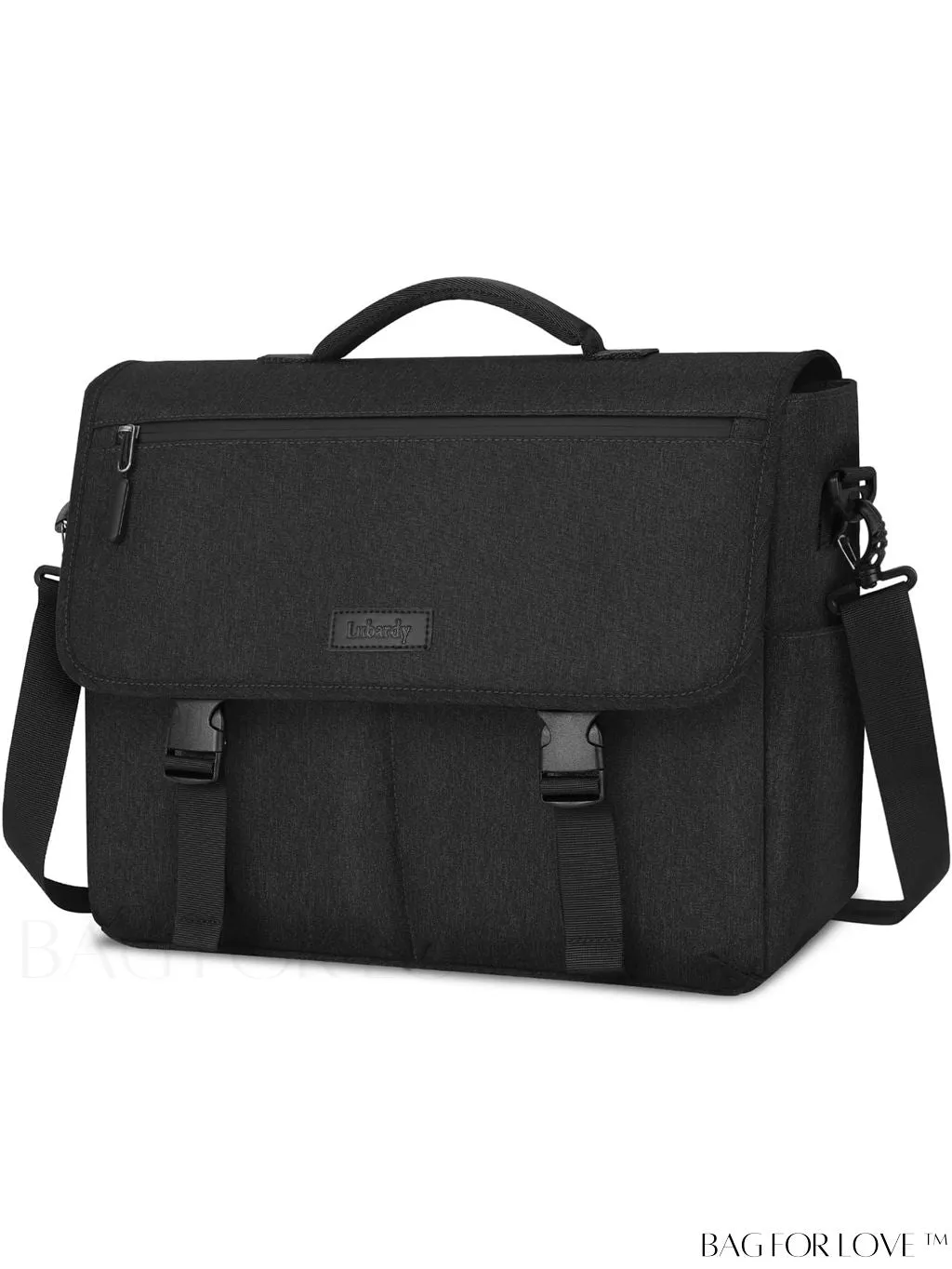 BagForLove - 15.6 Inch Waterproof Laptop Messenger Bag: Stylish, Lightweight, and Functional for Business and Travel