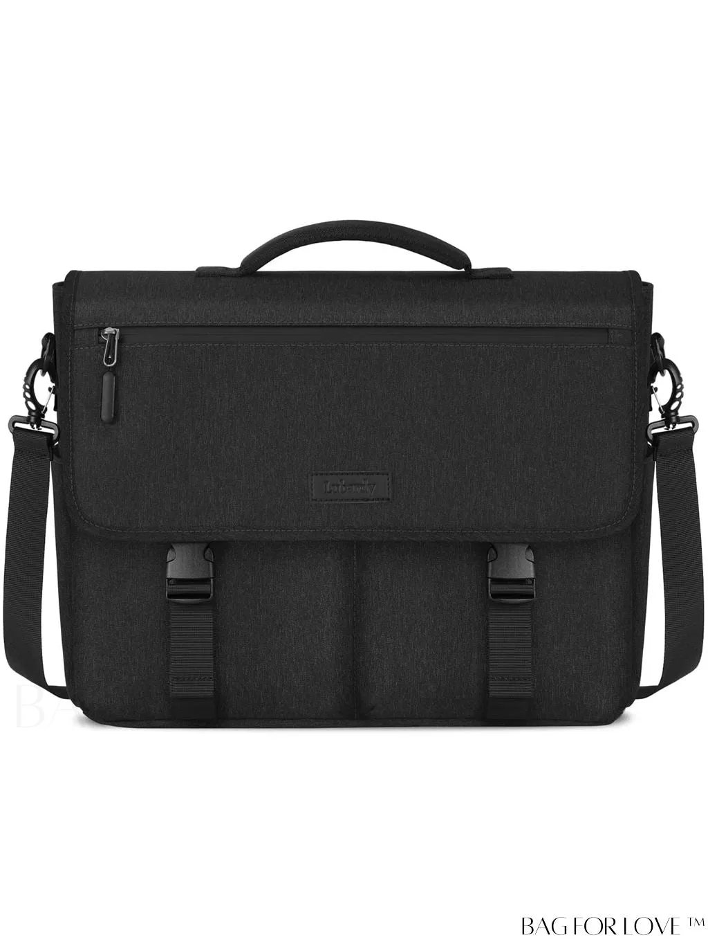 BagForLove - 15.6 Inch Waterproof Laptop Messenger Bag: Stylish, Lightweight, and Functional for Business and Travel