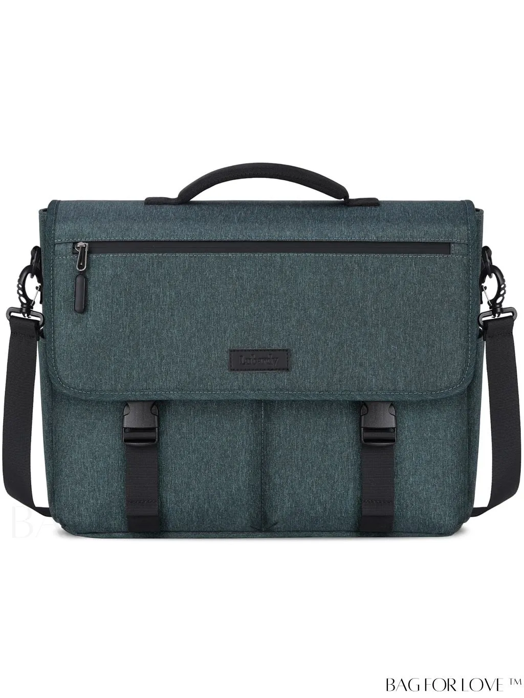 BagForLove - 15.6 Inch Waterproof Laptop Messenger Bag: Stylish, Lightweight, and Functional for Business and Travel