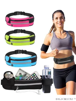 BagForLove - Compression Running Waist Bag - Sleek and Secure Fitness Accessory