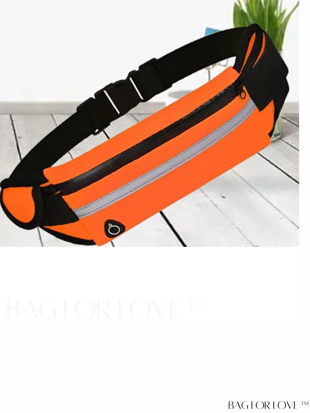 BagForLove - Compression Running Waist Bag - Sleek and Secure Fitness Accessory