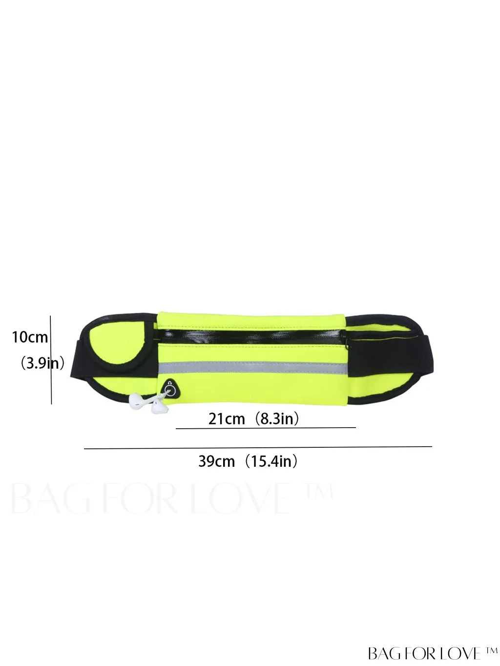 BagForLove - Compression Running Waist Bag - Sleek and Secure Fitness Accessory