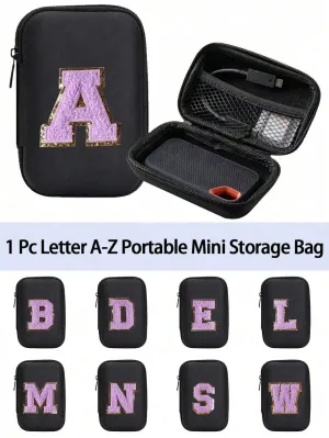 BagForLove - Embroidered Towel Data Cable Organizer for Women