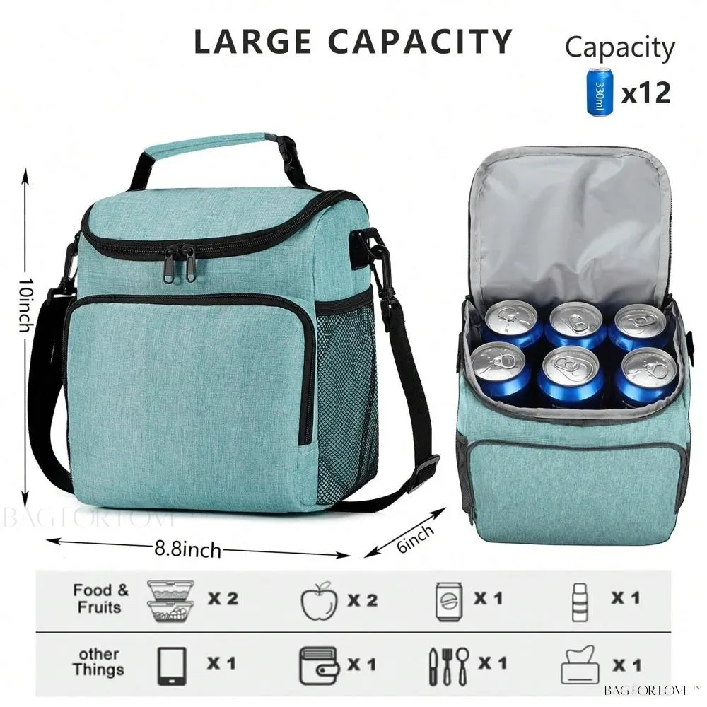 BagForLove - Insulated Cooler Bag with Adjustable Strap for Adults