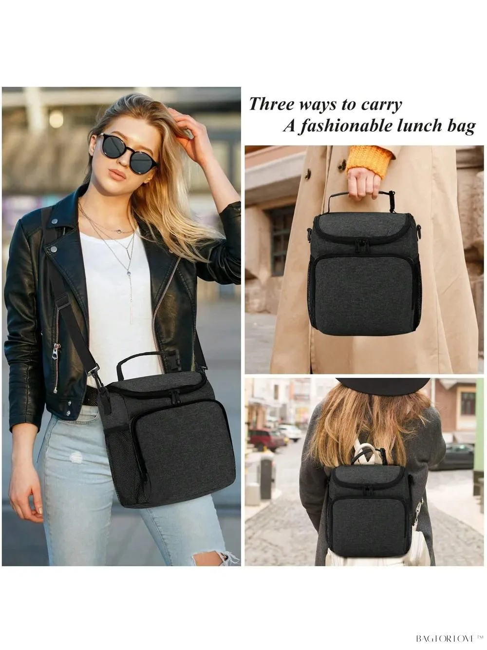 BagForLove - Insulated Cooler Bag with Adjustable Strap for Adults