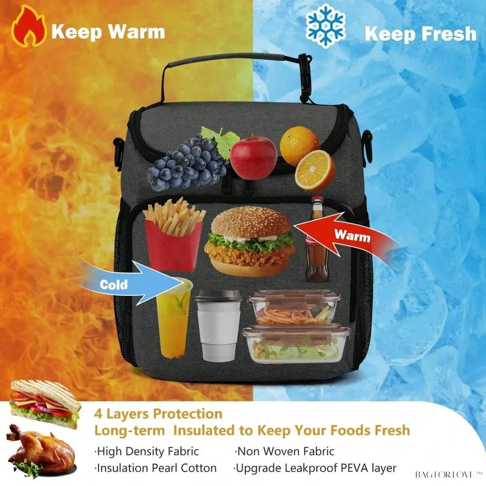 BagForLove - Insulated Cooler Bag with Adjustable Strap for Adults
