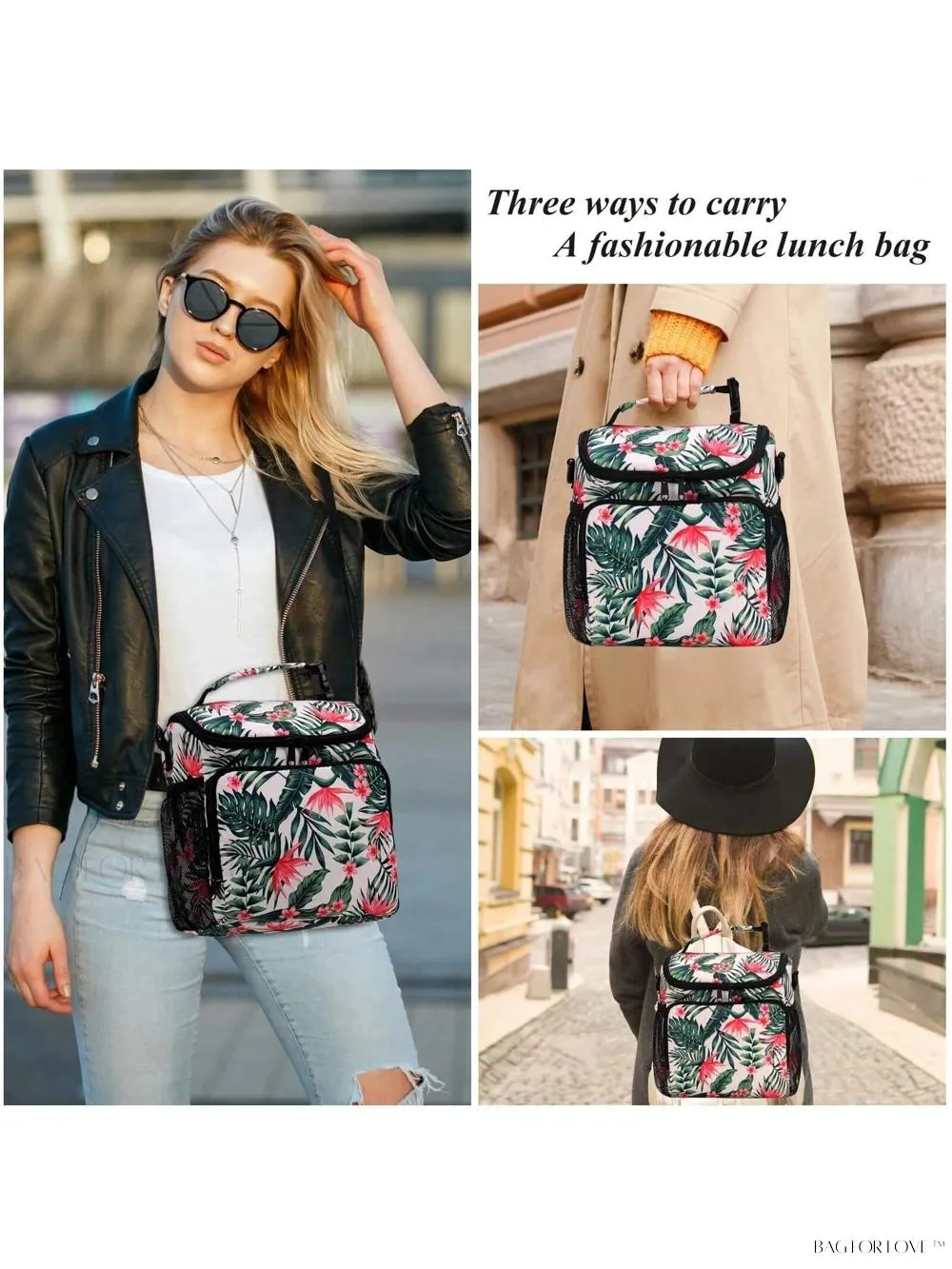 BagForLove - Insulated Cooler Bag with Adjustable Strap for Adults
