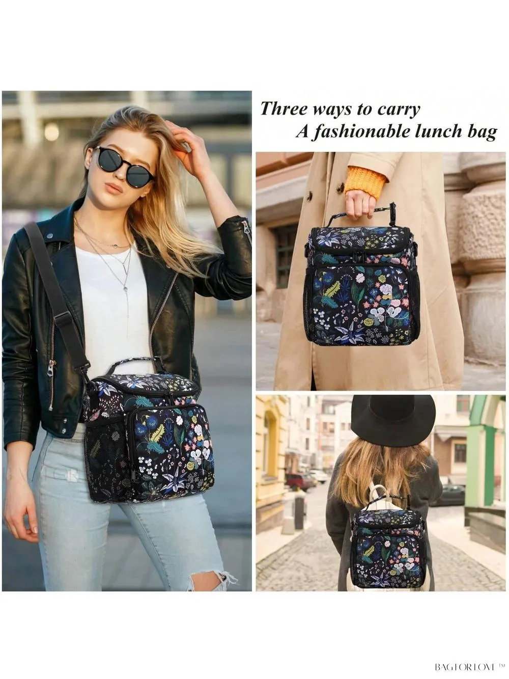 BagForLove - Insulated Cooler Bag with Adjustable Strap for Adults