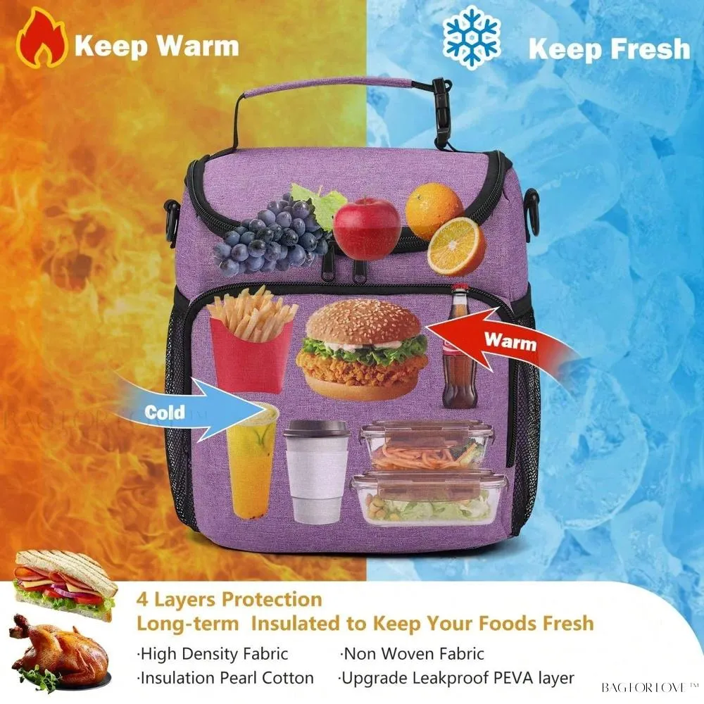 BagForLove - Insulated Cooler Bag with Adjustable Strap for Adults
