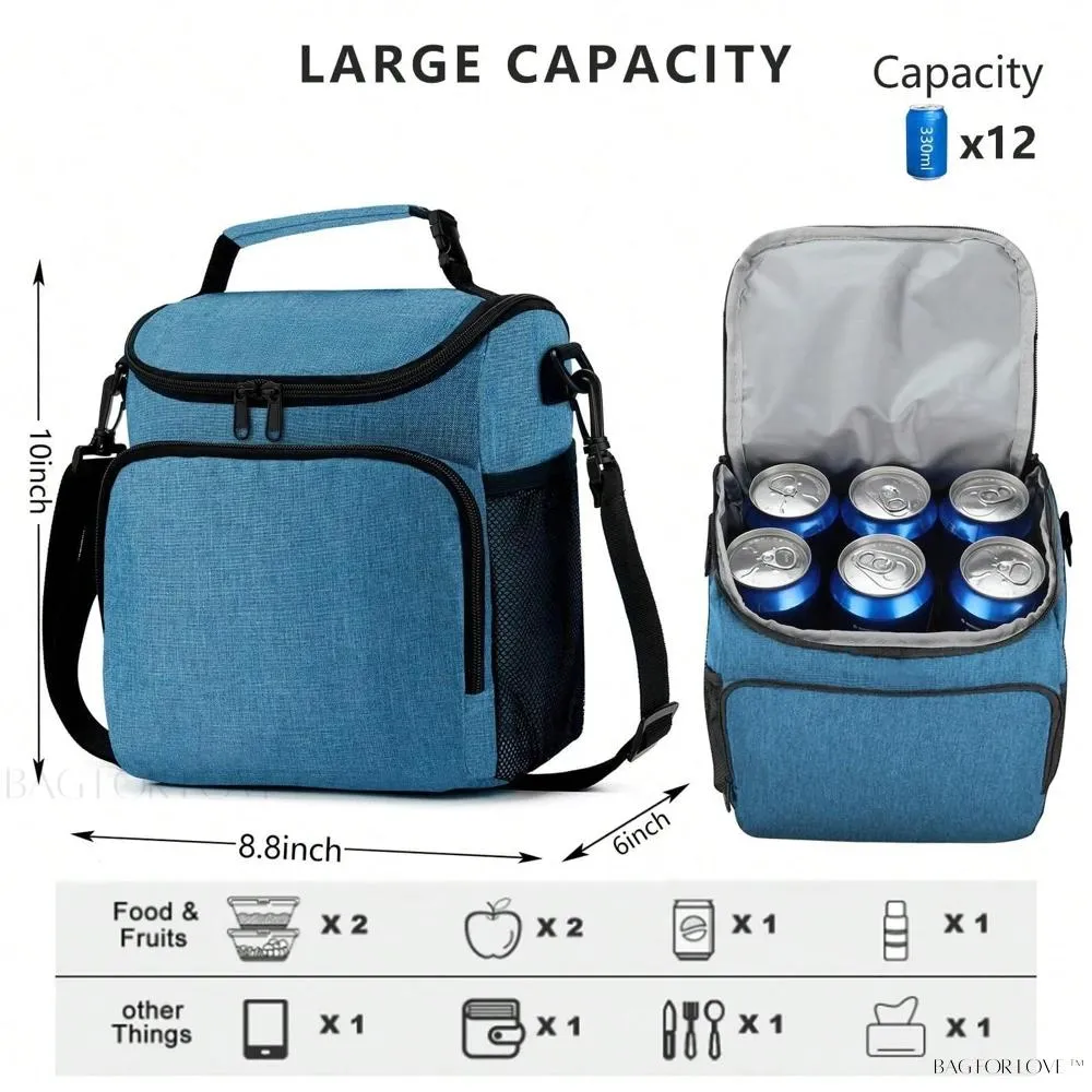 BagForLove - Insulated Cooler Bag with Adjustable Strap for Adults