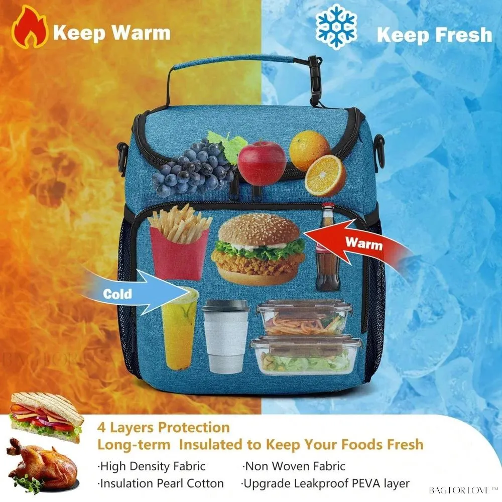 BagForLove - Insulated Cooler Bag with Adjustable Strap for Adults