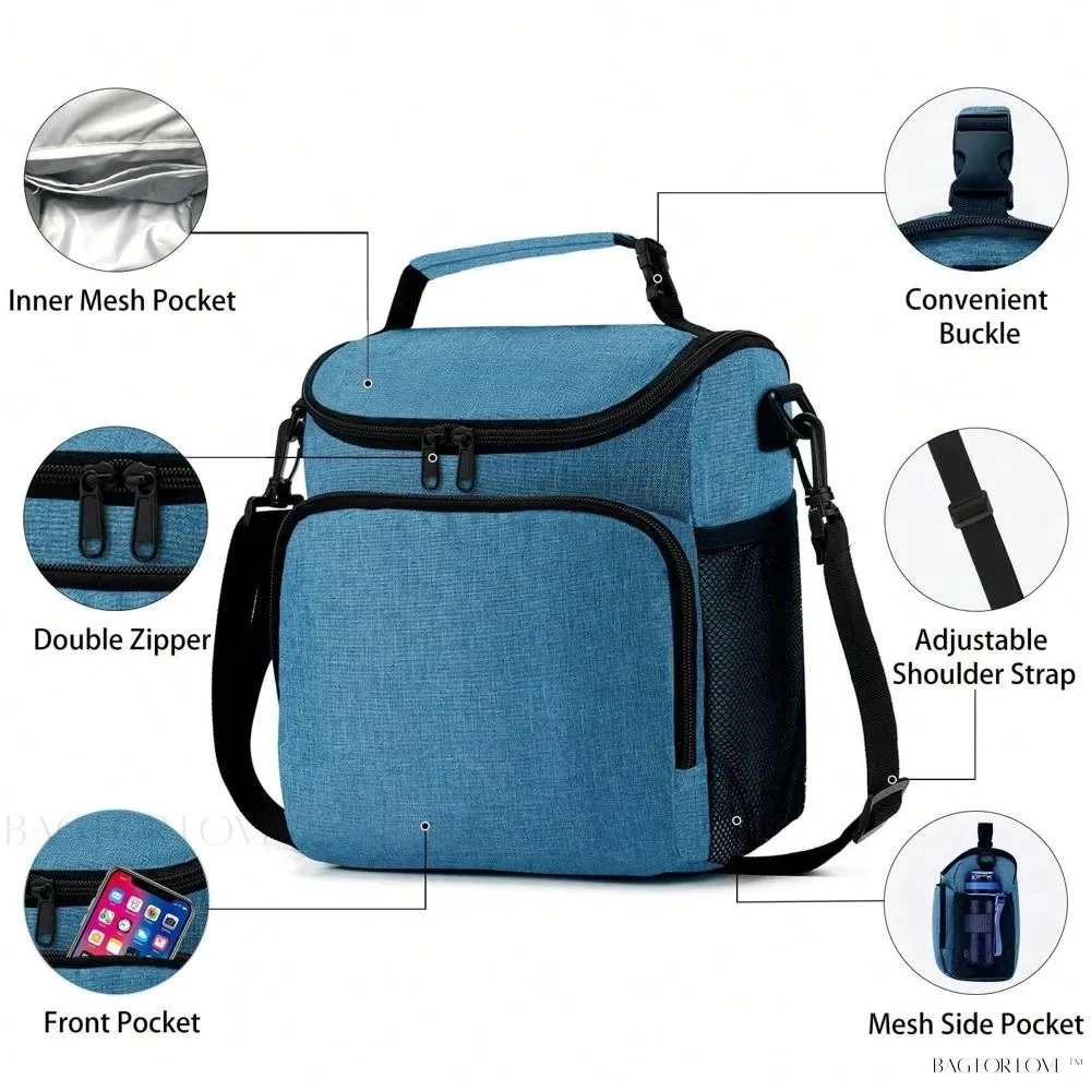 BagForLove - Insulated Cooler Bag with Adjustable Strap for Adults