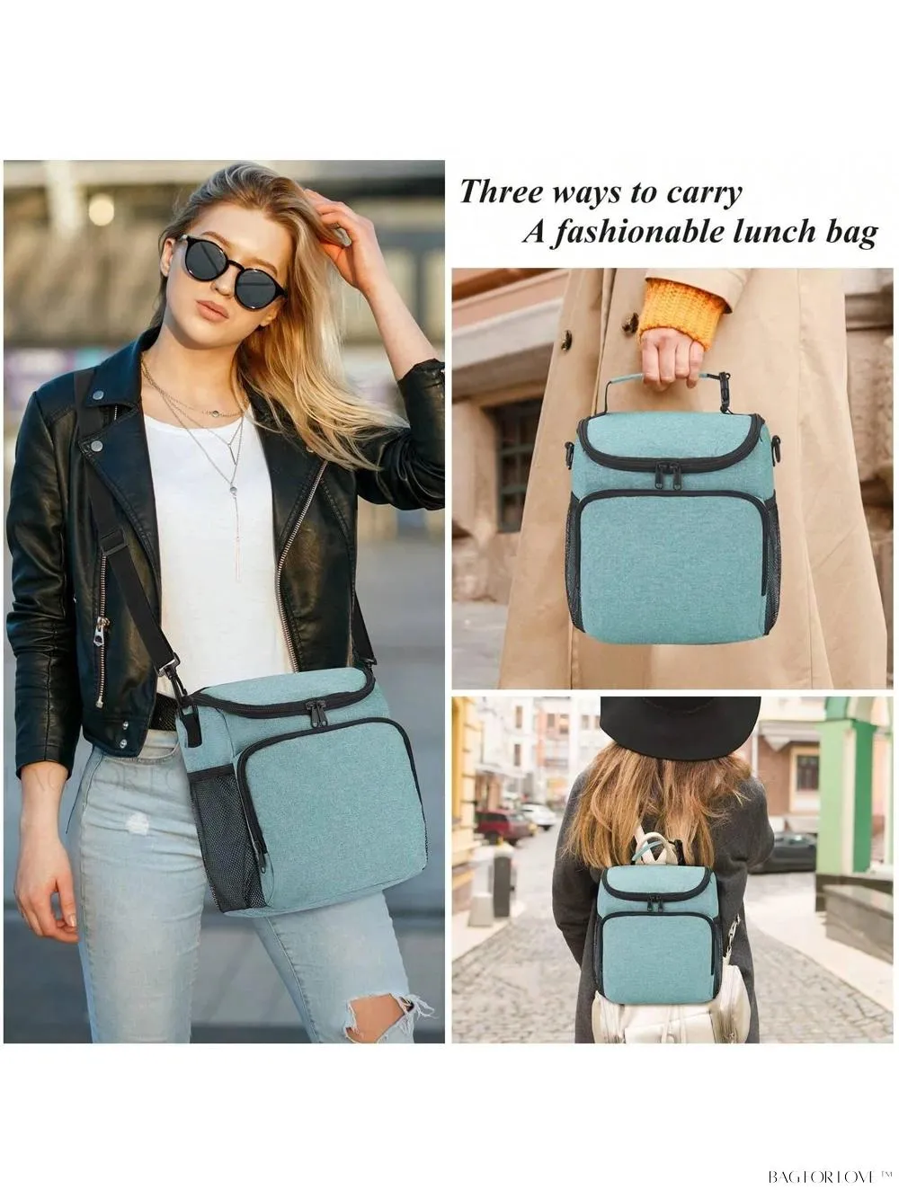 BagForLove - Insulated Cooler Bag with Adjustable Strap for Adults