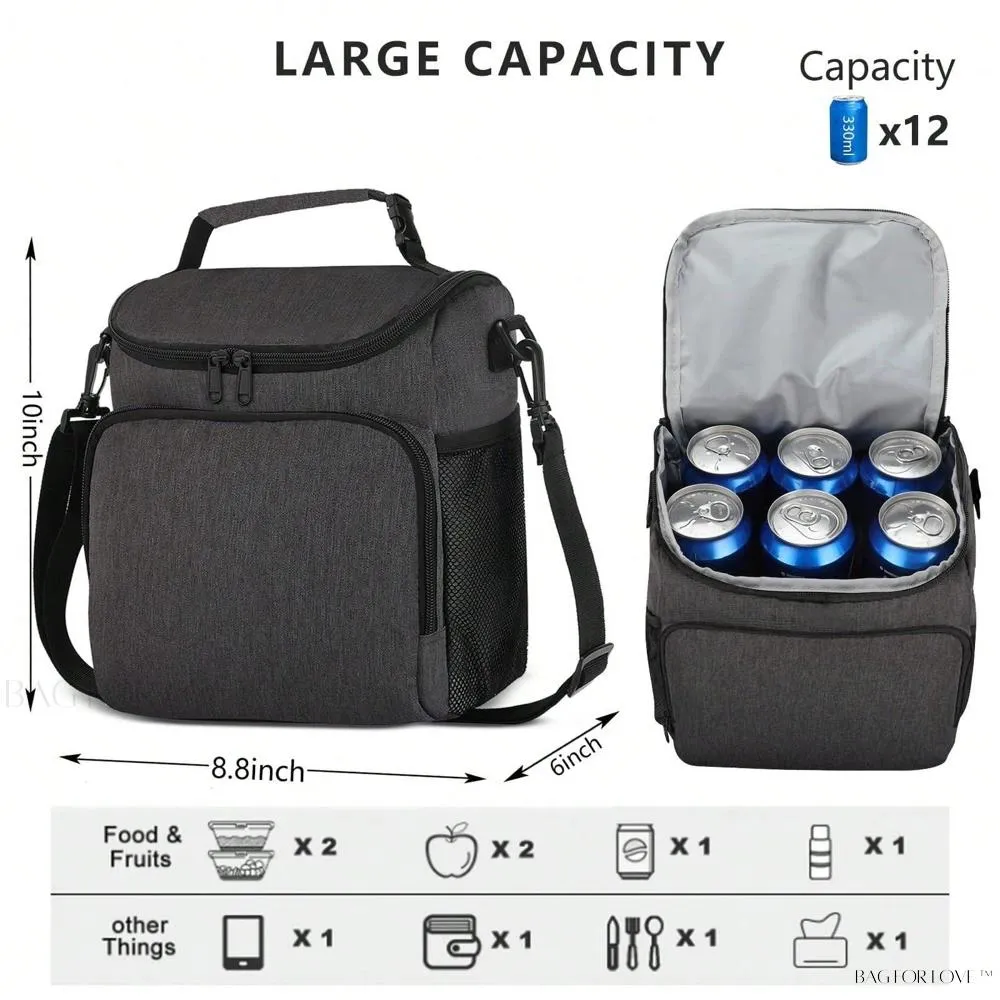 BagForLove - Insulated Lunch Companion With Adjustable Strap