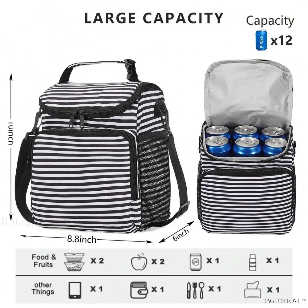 BagForLove - Insulated Lunch Companion With Adjustable Strap