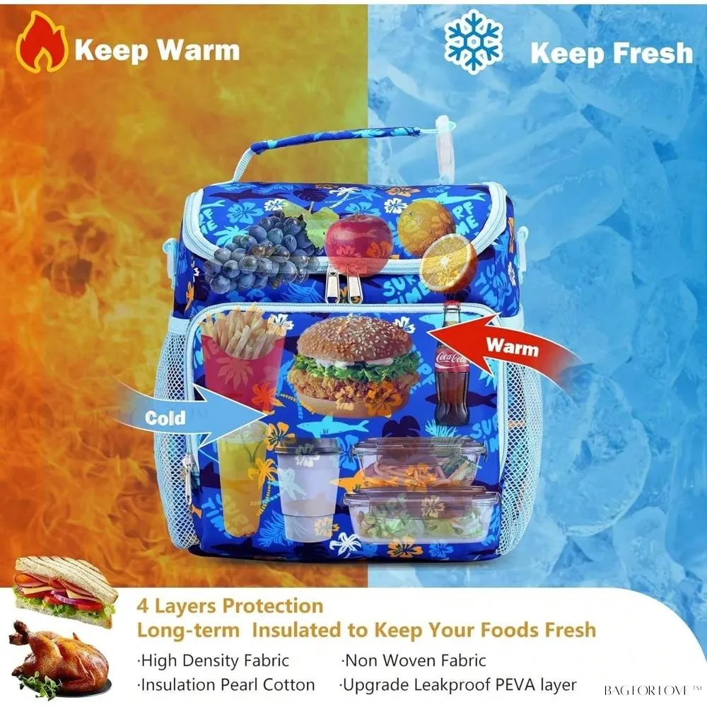 BagForLove - Insulated Lunch Companion With Adjustable Strap