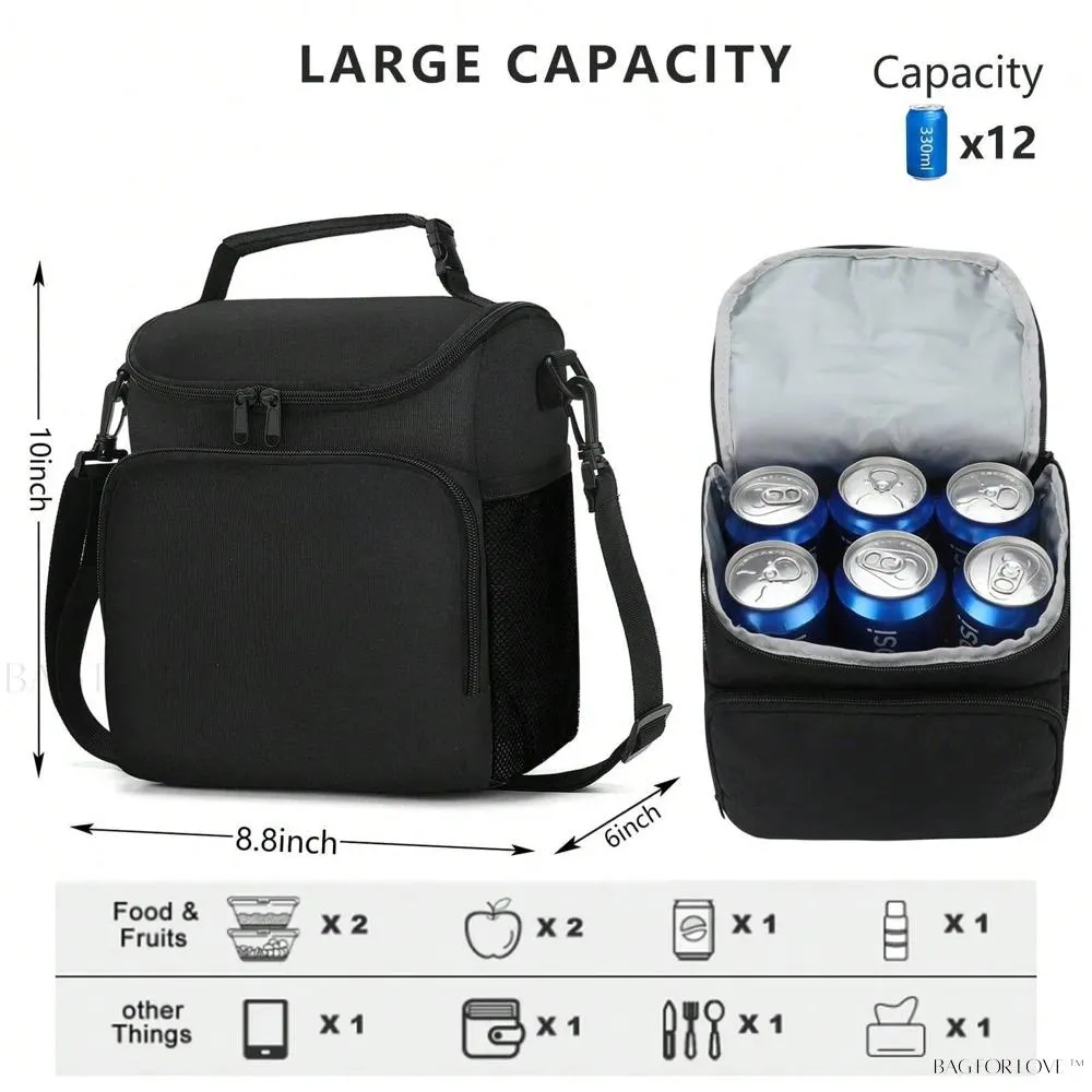 BagForLove - Insulated Lunch Companion With Adjustable Strap