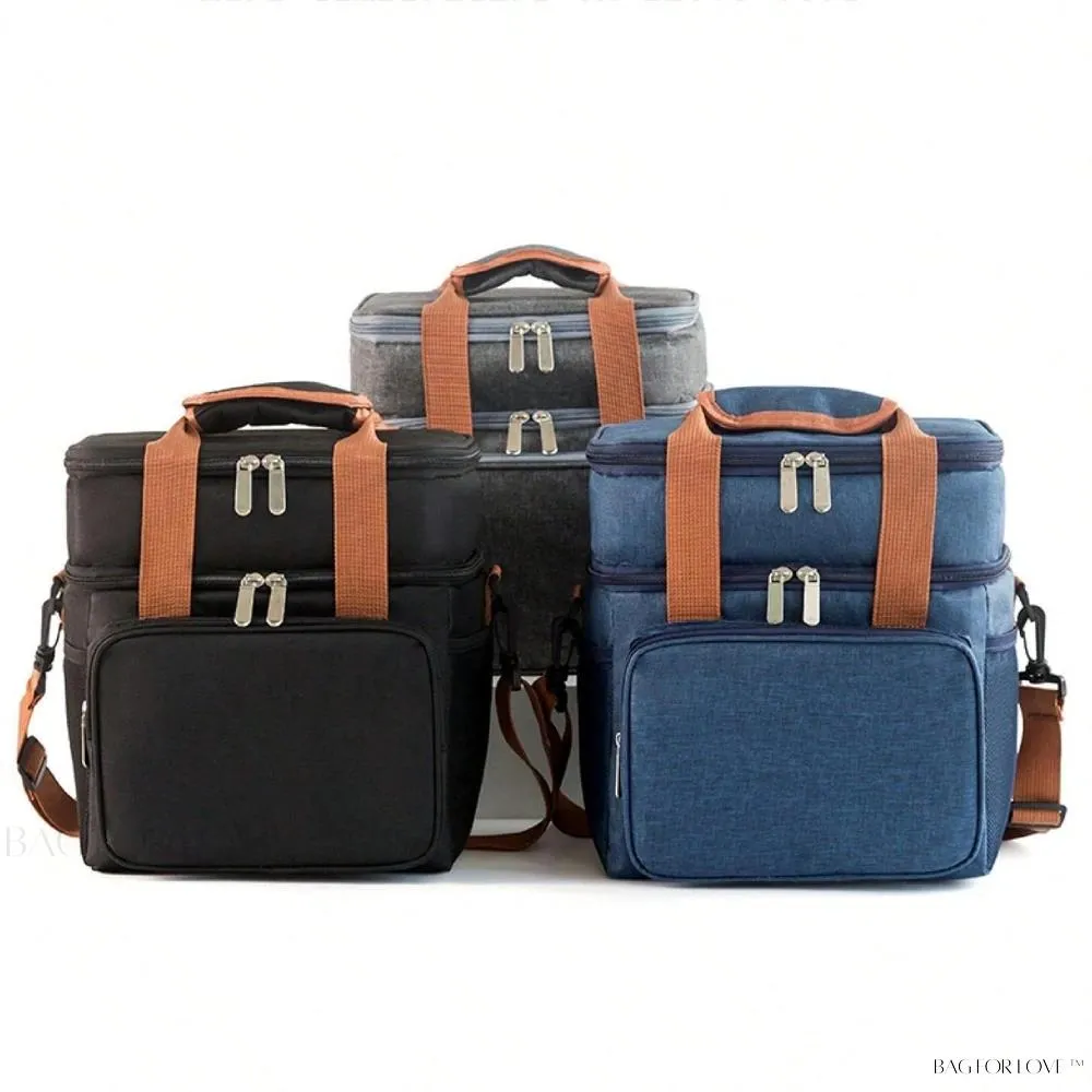 BagForLove - Large Capacity Oxford Cloth Cooler Bag for Home and Work