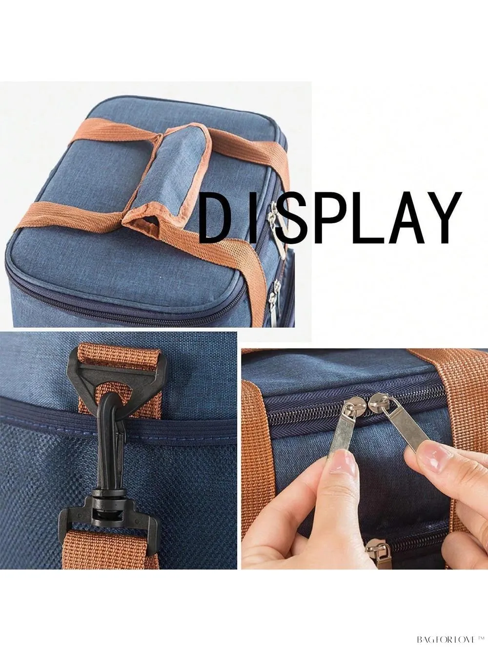 BagForLove - Large Capacity Oxford Cloth Cooler Bag for Home and Work