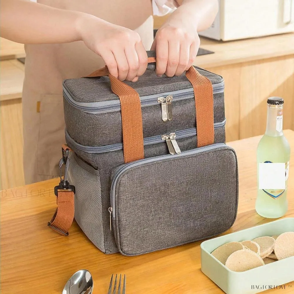 BagForLove - Large Capacity Oxford Cloth Cooler Bag for Home and Work