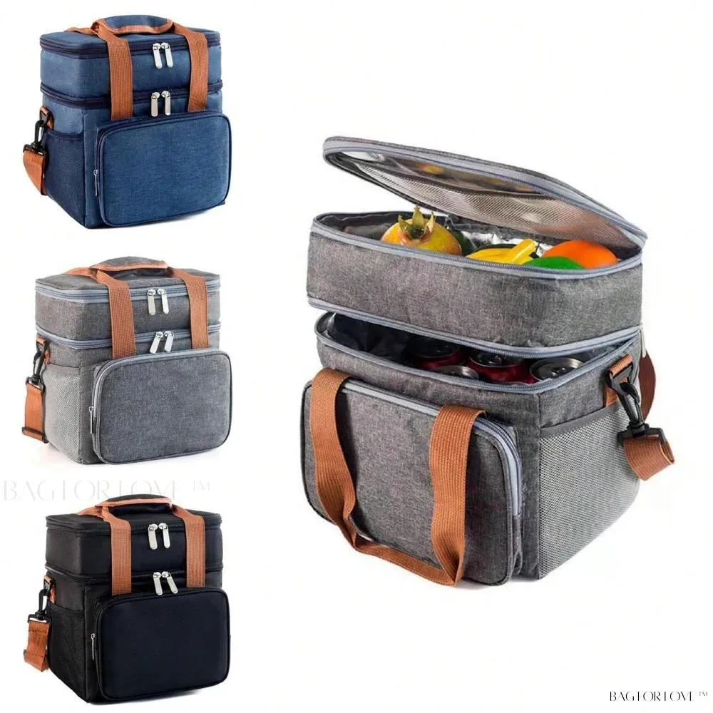 BagForLove - Large Capacity Oxford Cloth Cooler Bag for Home and Work