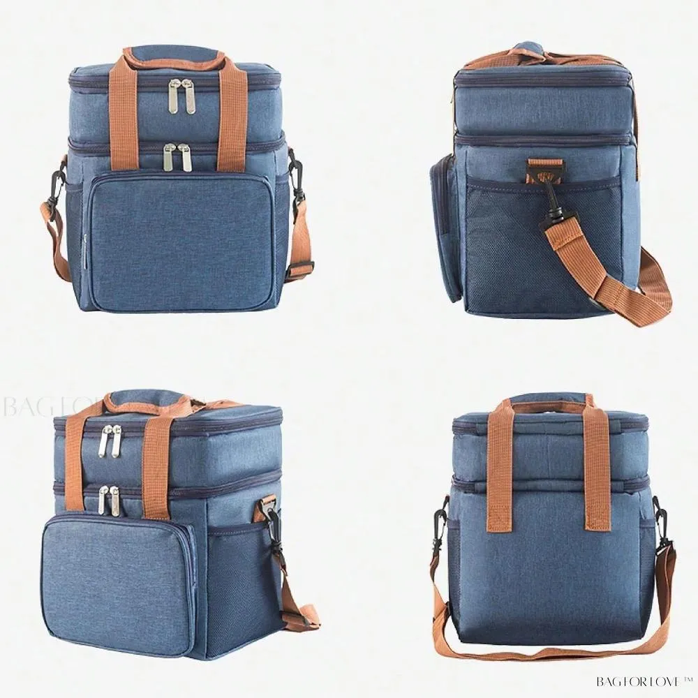 BagForLove - Large Capacity Oxford Cloth Cooler Bag for Home and Work