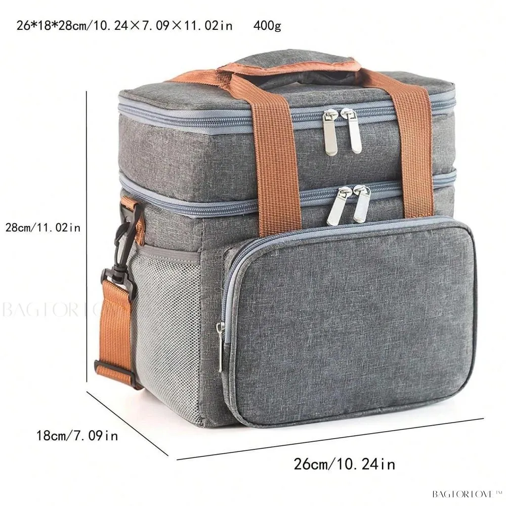 BagForLove - Large Capacity Oxford Cloth Cooler Bag for Home and Work