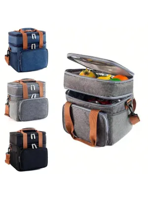 BagForLove - Large Capacity Oxford Cloth Cooler Bag for Home and Work
