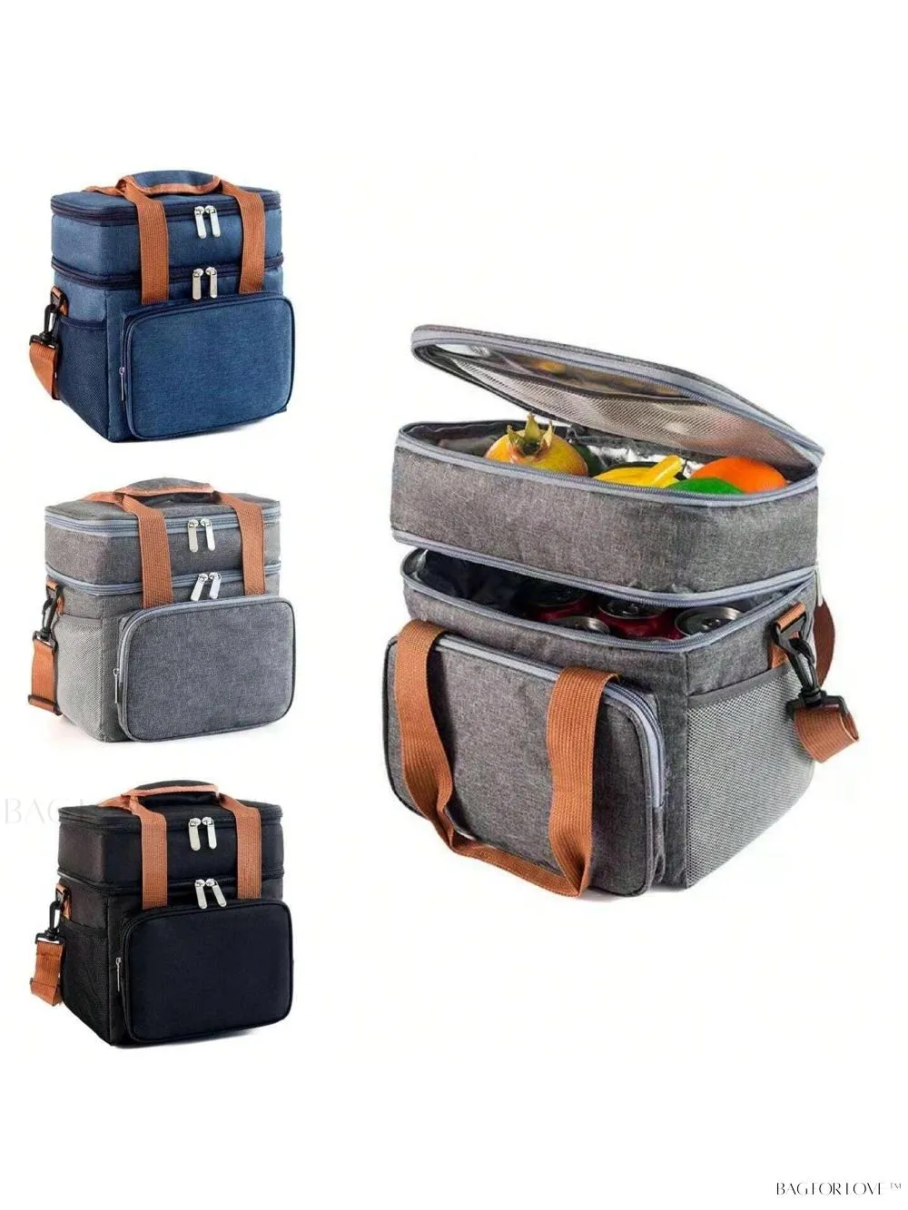 BagForLove - Large Capacity Oxford Cloth Cooler Bag for Home and Work