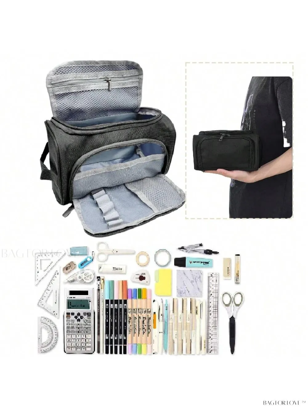 BagForLove - Large Storage Pouch for Desk Essentials