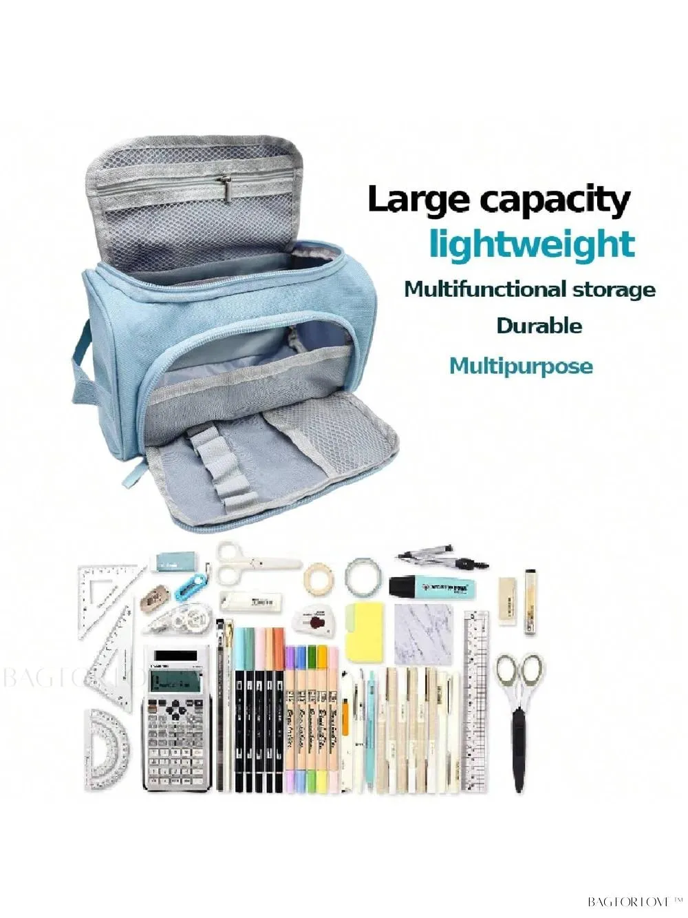 BagForLove - Large Storage Pouch for Desk Essentials