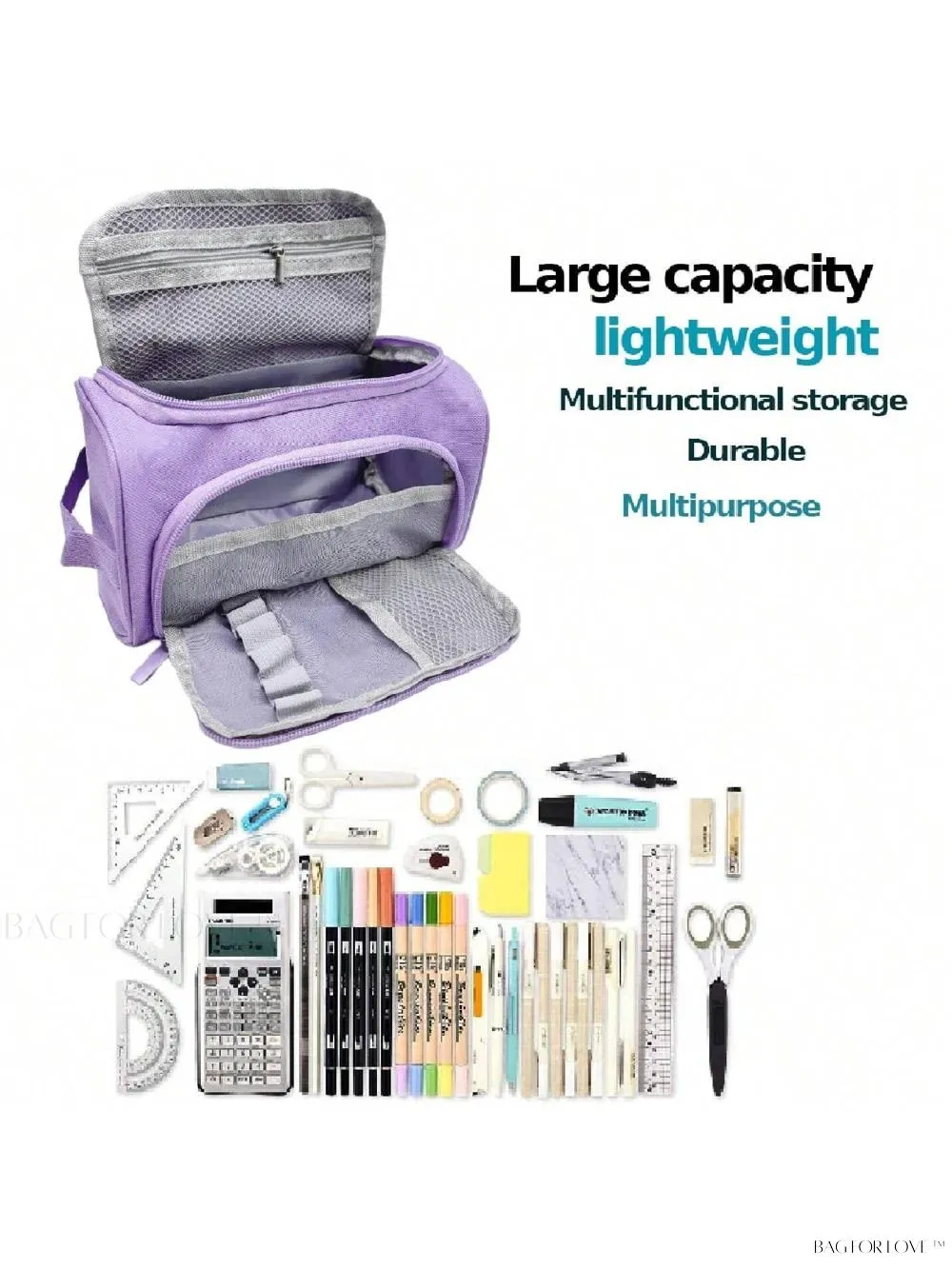 BagForLove - Large Storage Pouch for Desk Essentials