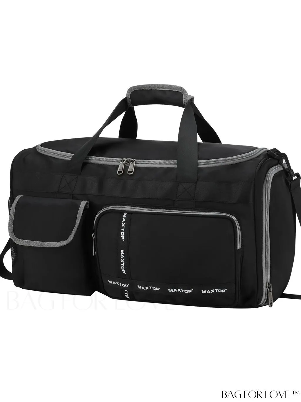 BagForLove - MAXTOP Womens Travel Duffle Bag: Large Capacity with Shoe Compartment, Gym Tote - Dry/Wet Separation