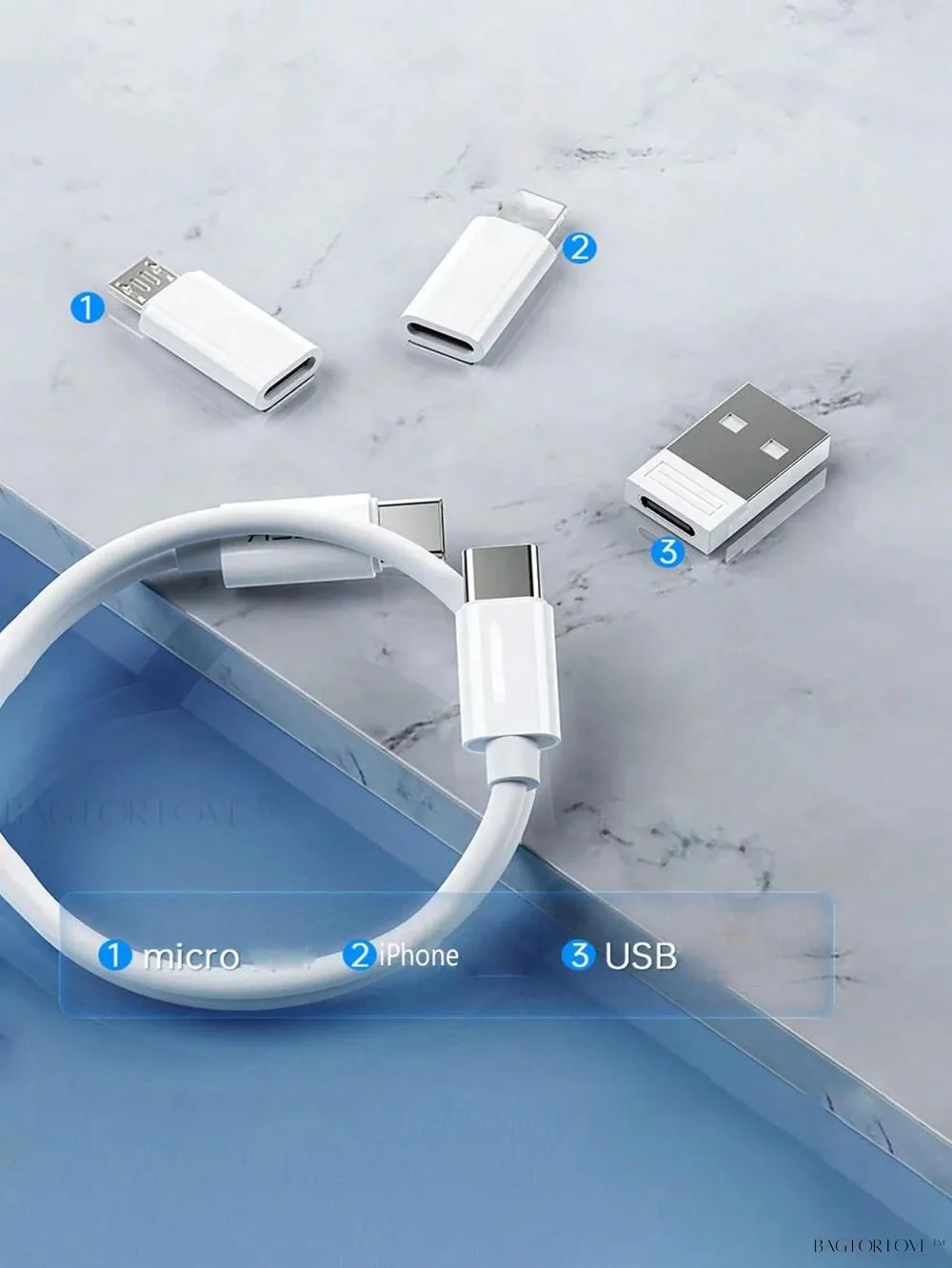 BagForLove - Rapid Charge Multi-Device Organizer Hub