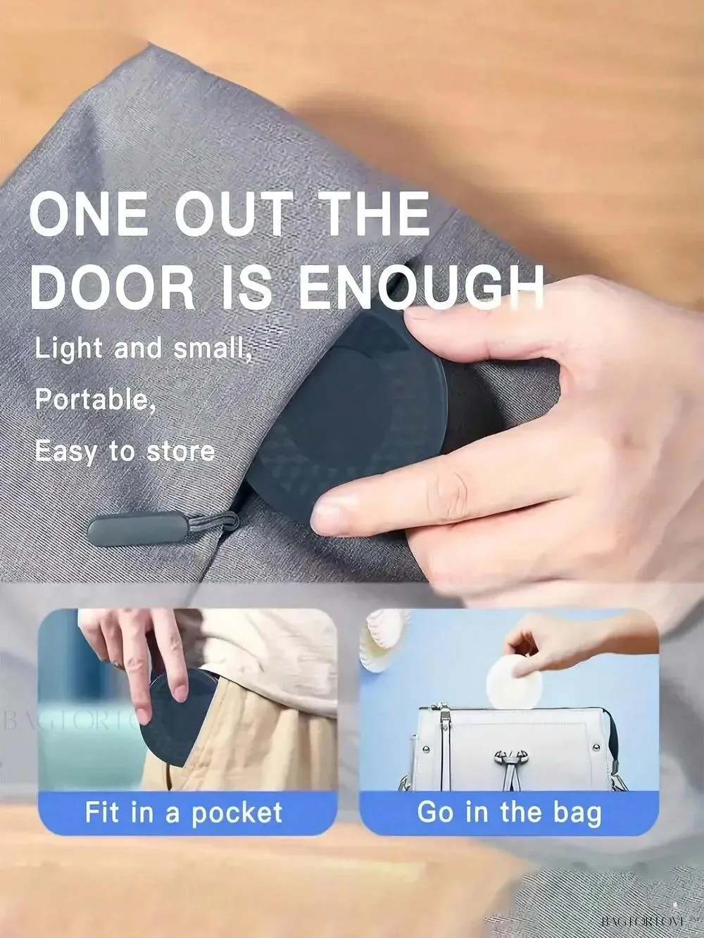 BagForLove - Rapid Charge Multi-Device Organizer Hub