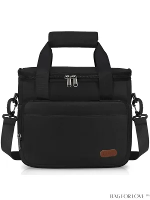 BagForLove - Reusable Insulated Lunch Bag - Perfect for Office, Work, Picnics - 12-Can Capacity, Leakproof Cooler