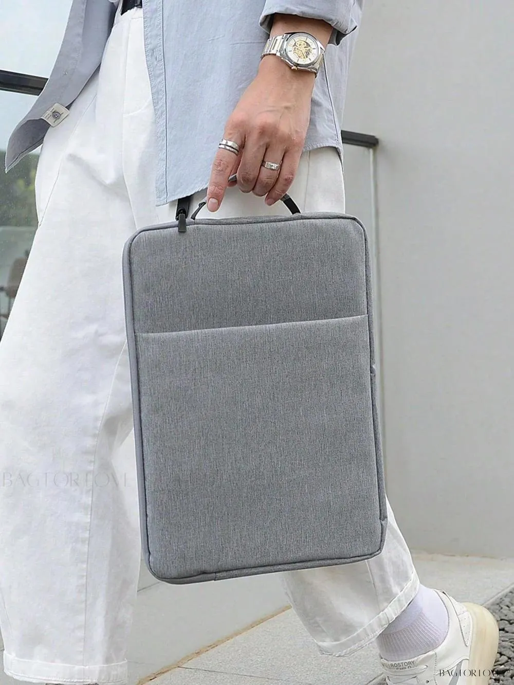 BagForLove - Solid Color File Bag for Small Computers