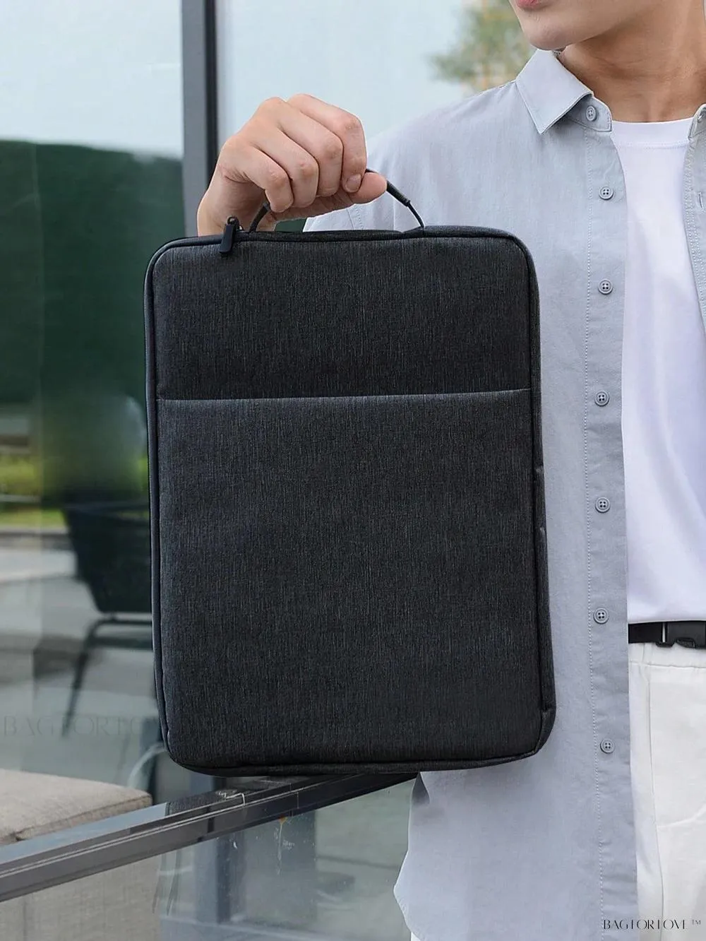 BagForLove - Solid Color File Bag for Small Computers