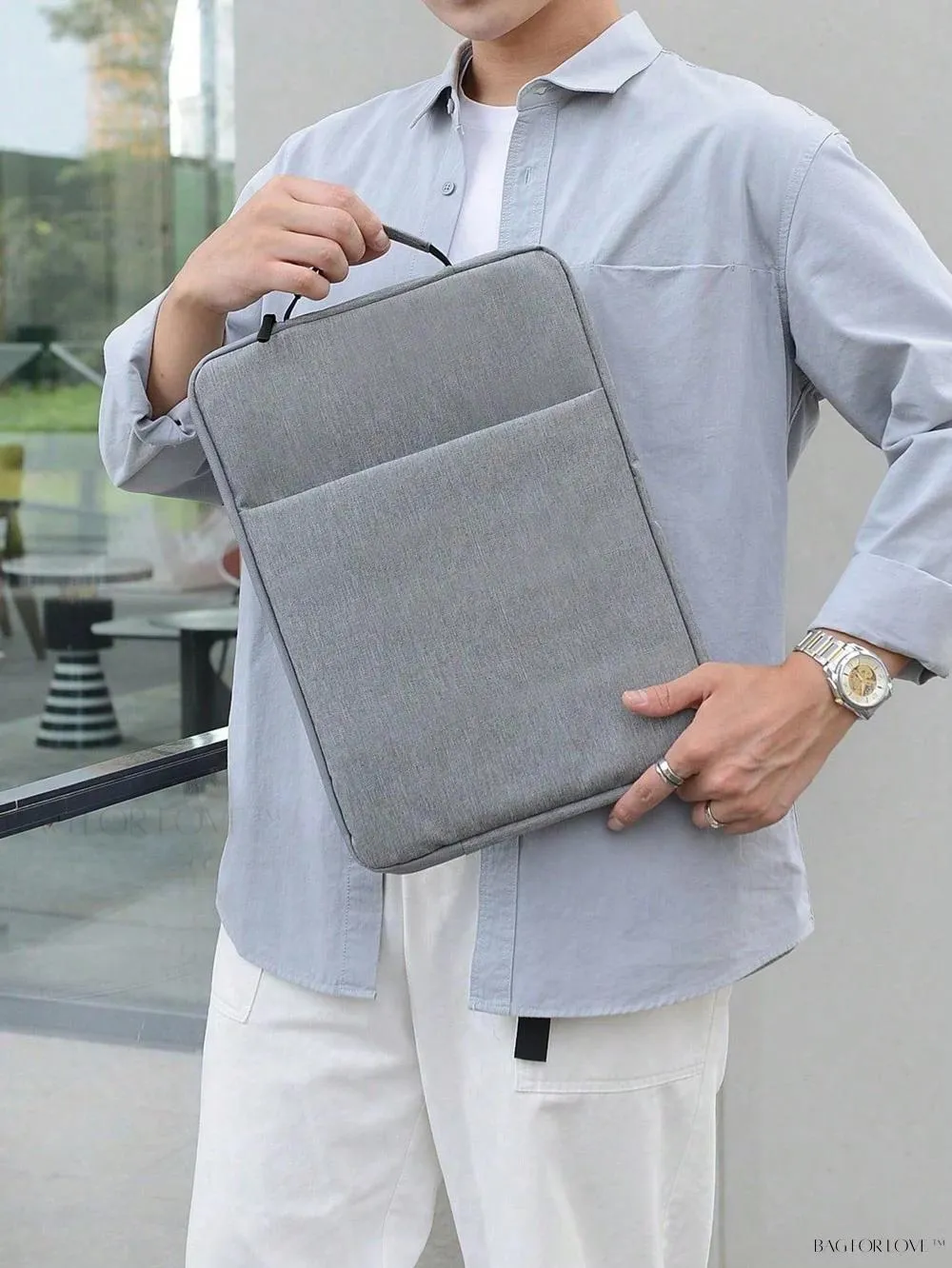 BagForLove - Solid Color File Bag for Small Computers