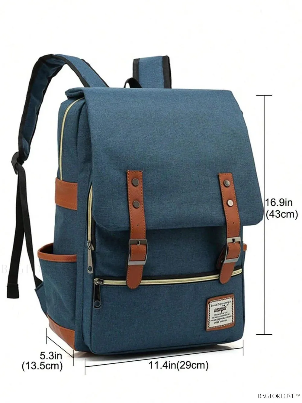 BagForLove - Timeless Style Travel Backpack for Women with Notebook Compartment and Charger
