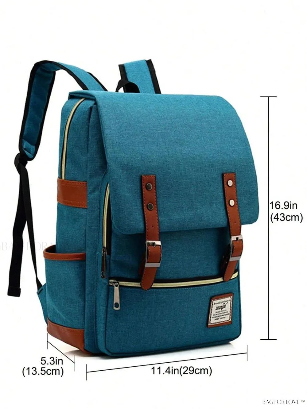 BagForLove - Timeless Style Travel Backpack for Women with Notebook Compartment and Charger