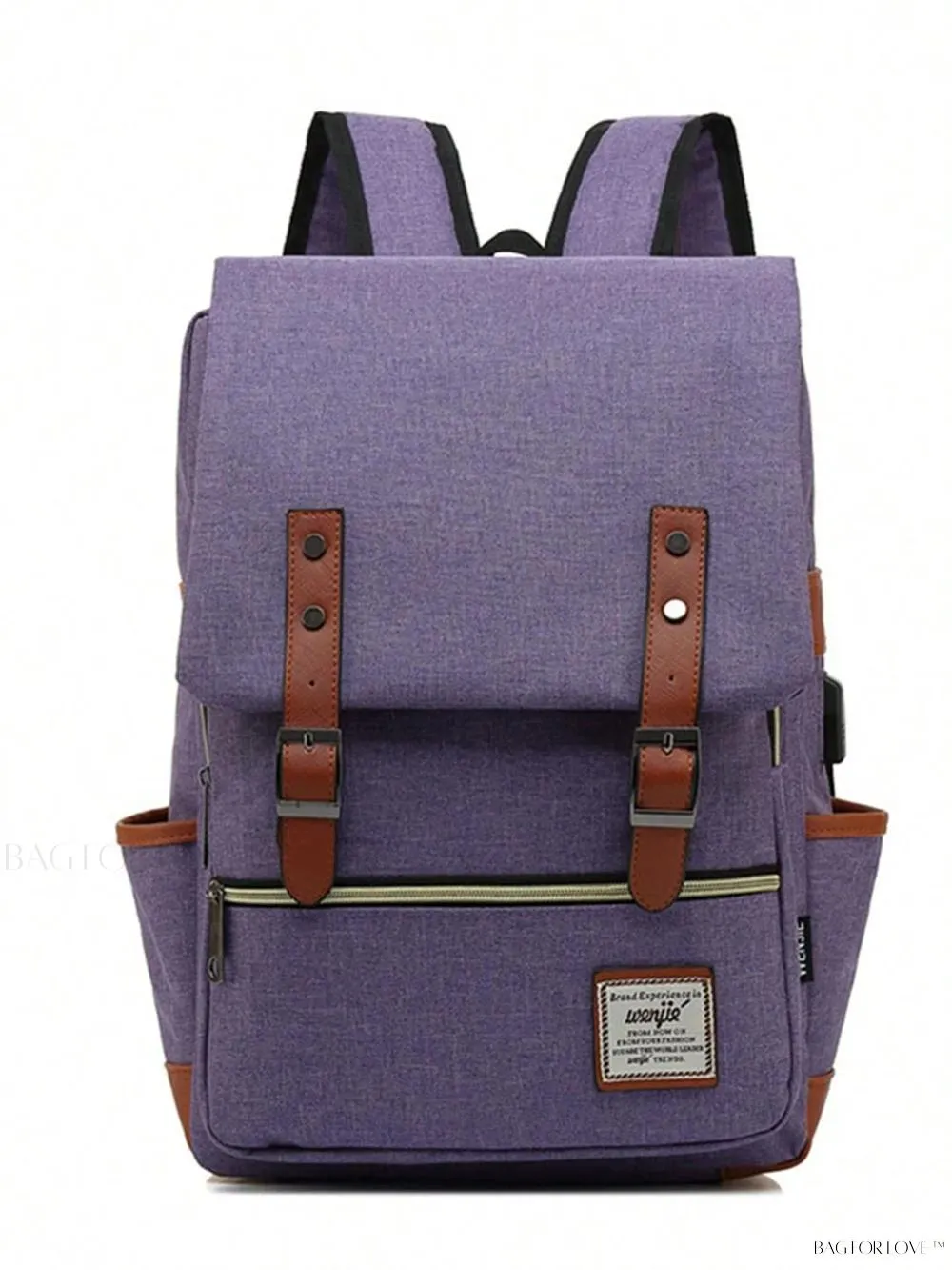 BagForLove - Timeless Style Travel Backpack for Women with Notebook Compartment and Charger