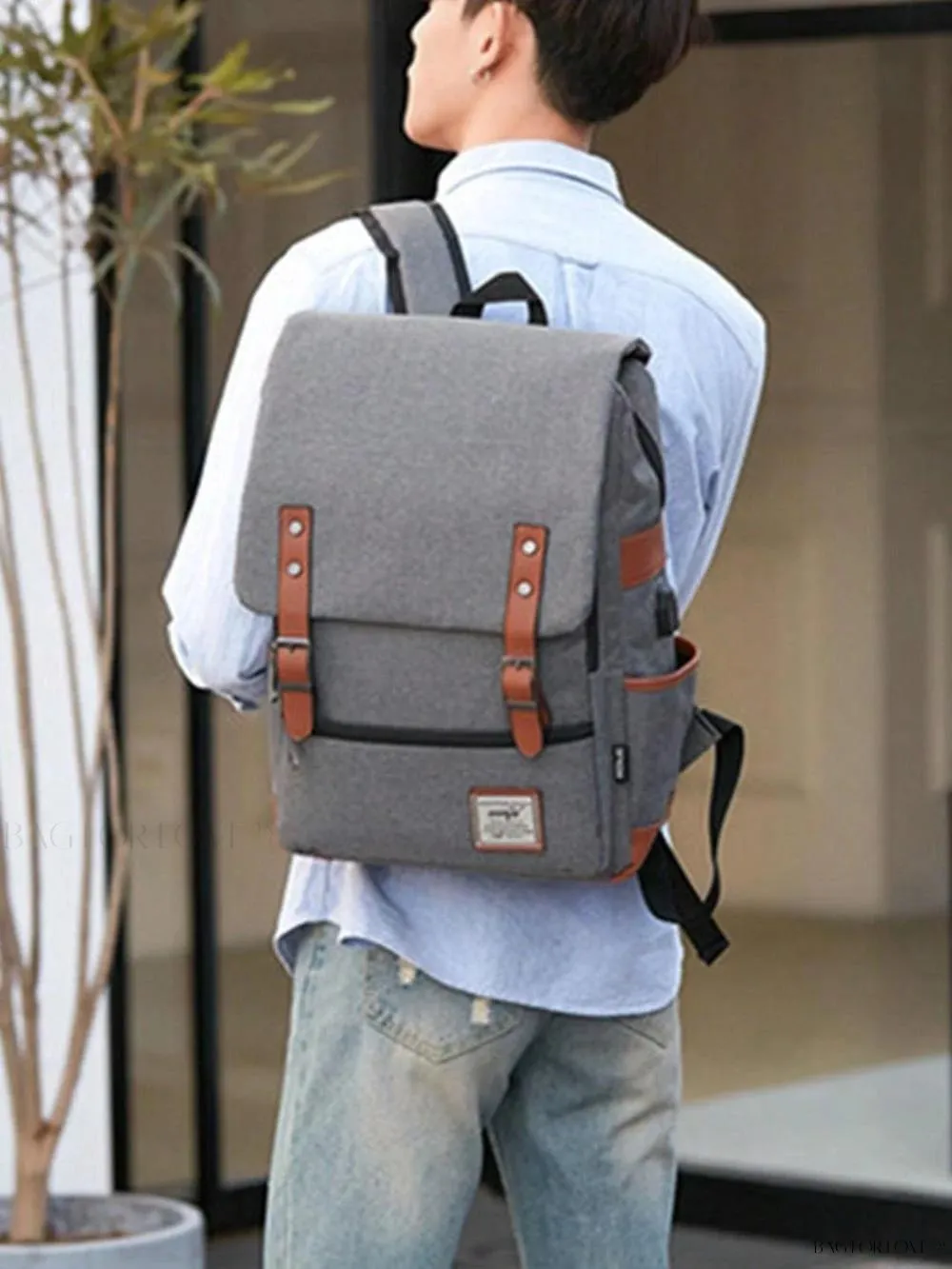 BagForLove - Timeless Style Travel Backpack for Women with Notebook Compartment and Charger