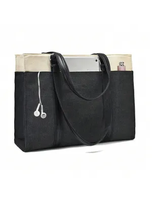 BagForLove - Work Essential Briefcase with Shoulder Strap for Women