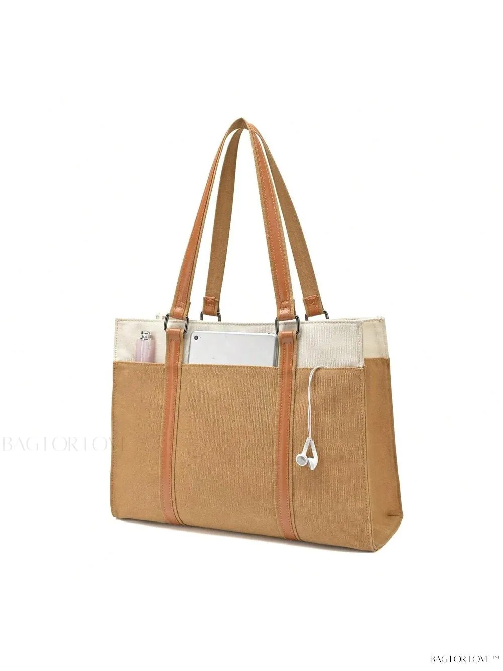 BagForLove - Work Essential Briefcase with Shoulder Strap for Women