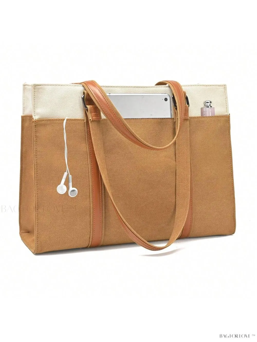 BagForLove - Work Essential Briefcase with Shoulder Strap for Women