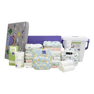 Bambino Mio, Miosolo Classic All-in-One Cloth Nappy, Eco Chemical Free Nappy