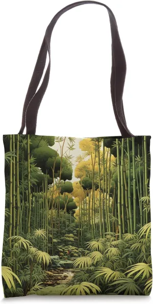 Bamboo Zen Craftsmanship Aesthetic Brilliance Tote Bag